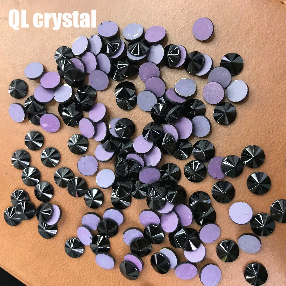 QL прозрачные круглые сумки для одежды сделай сам 8 мм черные Круглые со