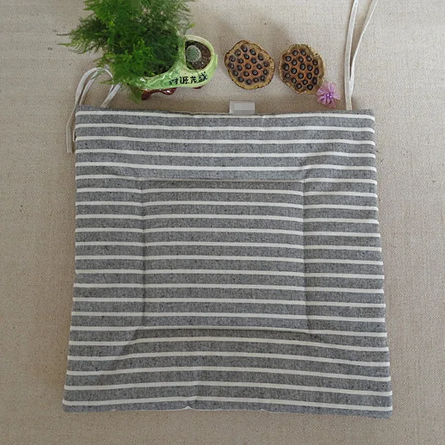 В сдержанном стиле льняной обеденный стул Подушка для дома Декор офиса и школы