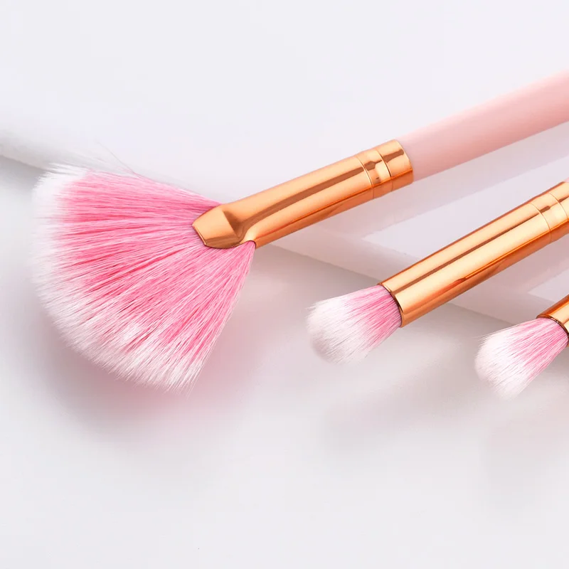 2018 бренд макияж расчёски для волос Professional 10 шт. кисточки Набор Высокая