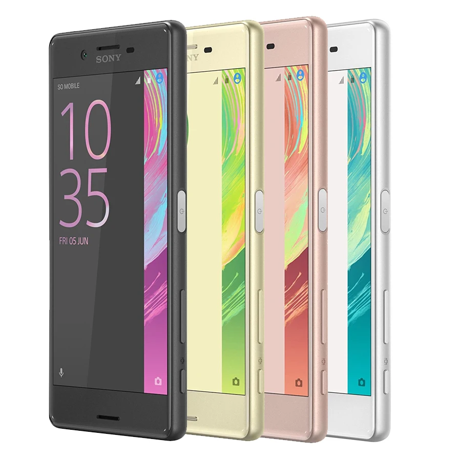 Мобильный телефон sony Xperia X F5121, 3 Гб ОЗУ, 32 Гб ПЗУ, 5,0 дюймов, Android, шестиядерный, камера 23 МП, 2600 мА/ч, с одной sim-картой