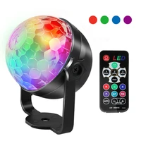 hengfuntong elec party lightsdisco light disco ball led rgb strobe lights with remote control for bar club party dj karaoke wed