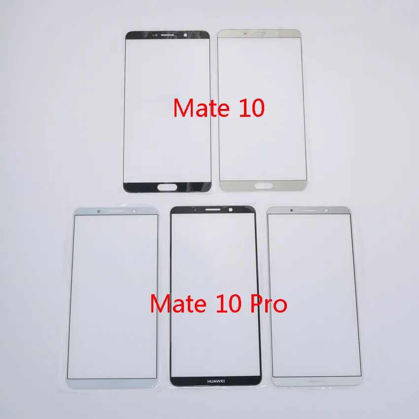 Сенсорная панель YuXi для Huawei Mate 8 9 10 Pro передняя внешняя стеклянная линза