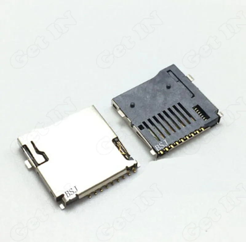 50 шт. разъёмы для карт памяти Micro SD|connector|connector copper |