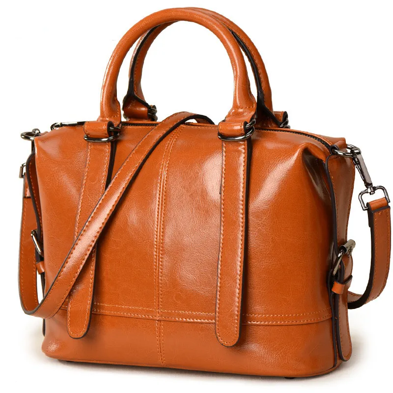 Женские сумки из 100% натуральной кожи через плечо для женщин сумка Bolsa Feminina Tote