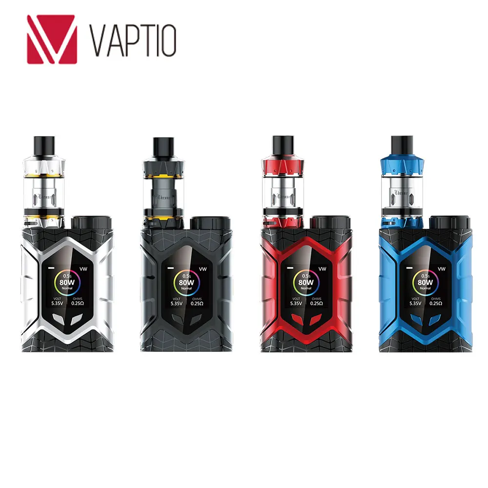 Новый оригинальный набор Vaptio Wall TC 80 Вт с тронным баком емкость 2 мл мощность