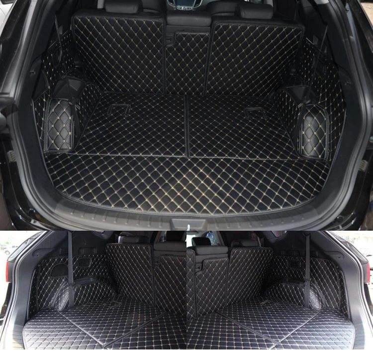 Custom fit коврик багажник автомобиля для Hyundai Santa Fe Santafe TPE + XPE Анти скольжения укладки