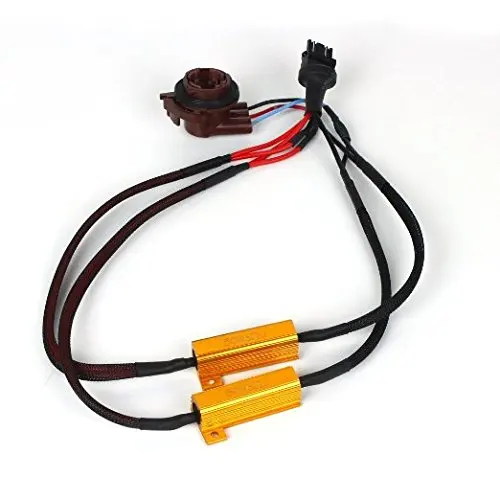 50W 6Ohm 3057 3157 3457 4157 LED Load Resistors for Turn Signal Lights (Fix Hyper Flash Warning Cancellor) | Автомобили и