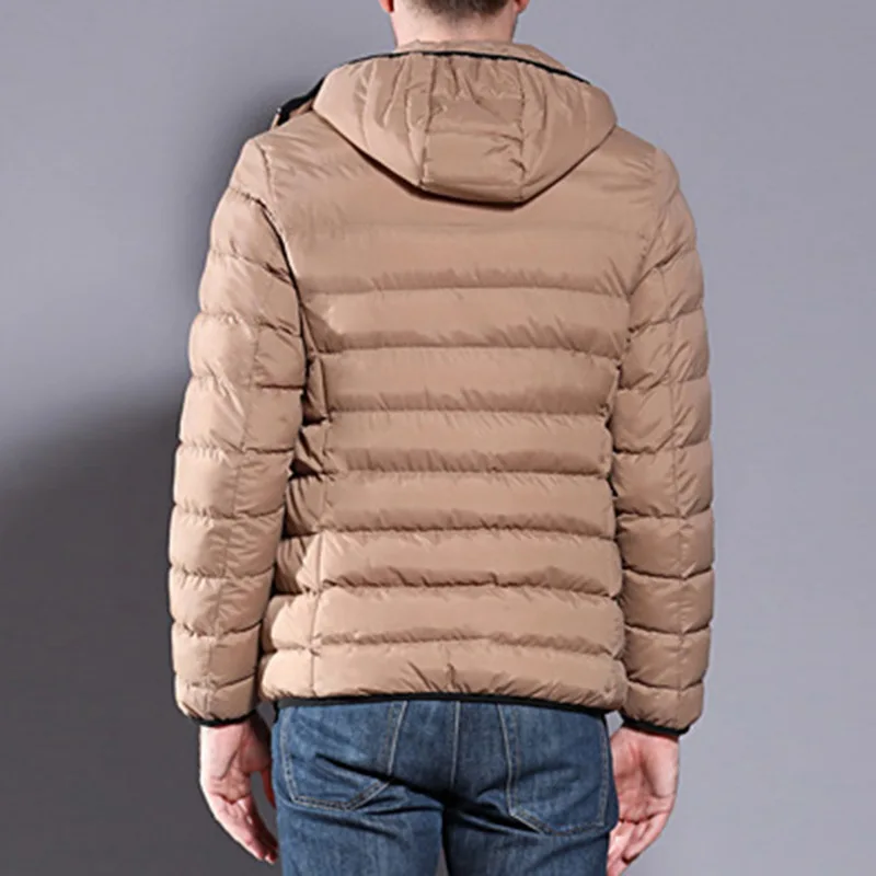 

Vogue New Men Winter Jacket Fashion Hooded Thermal Down Cotton Parkas Male Casual Solid Hoodies Brand Clothing Warm Coat 4XL