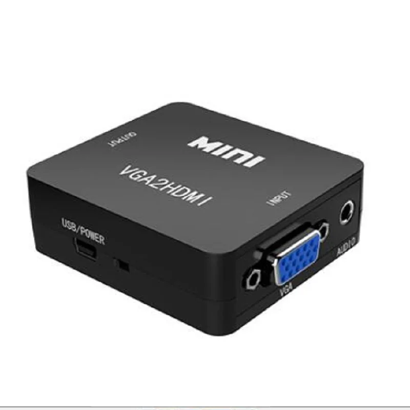 VGA к HDMI 1080 конвертер с P Аудио разъем адаптера MHL Поддержка USB питание для тетрадь PC