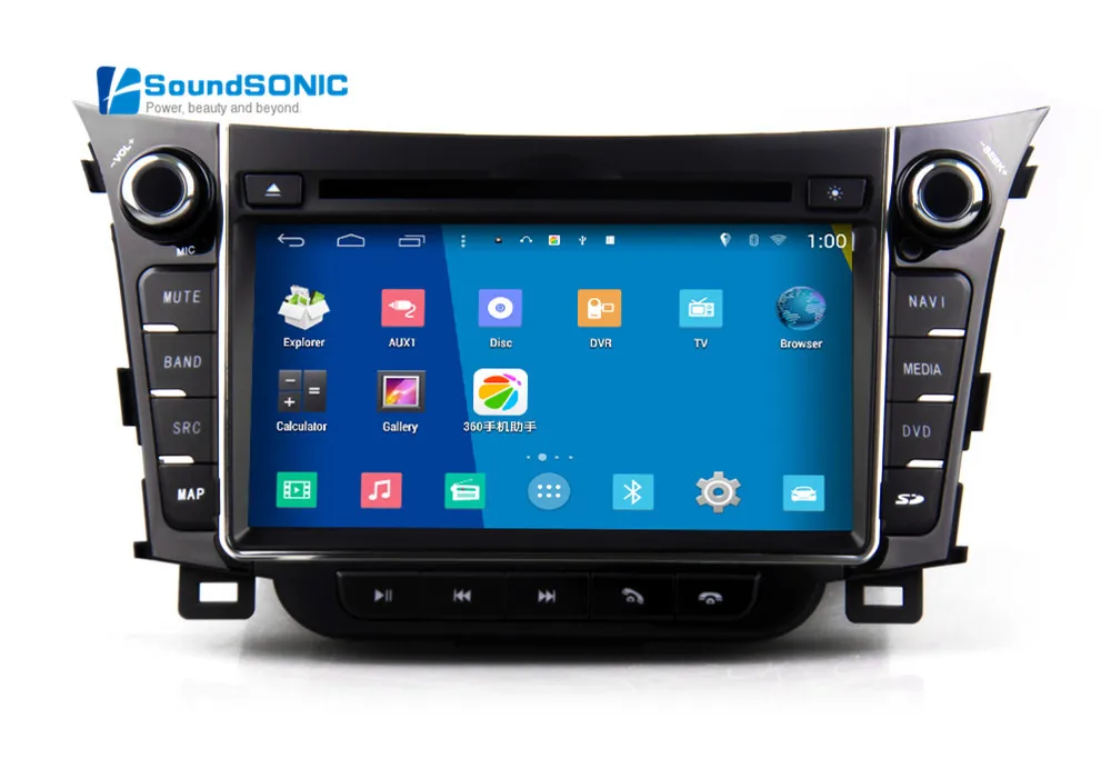 Для hyundai i30 2012-2014 Android 4 автомобильное аудио-Радио стерео сенсорный экран DVD