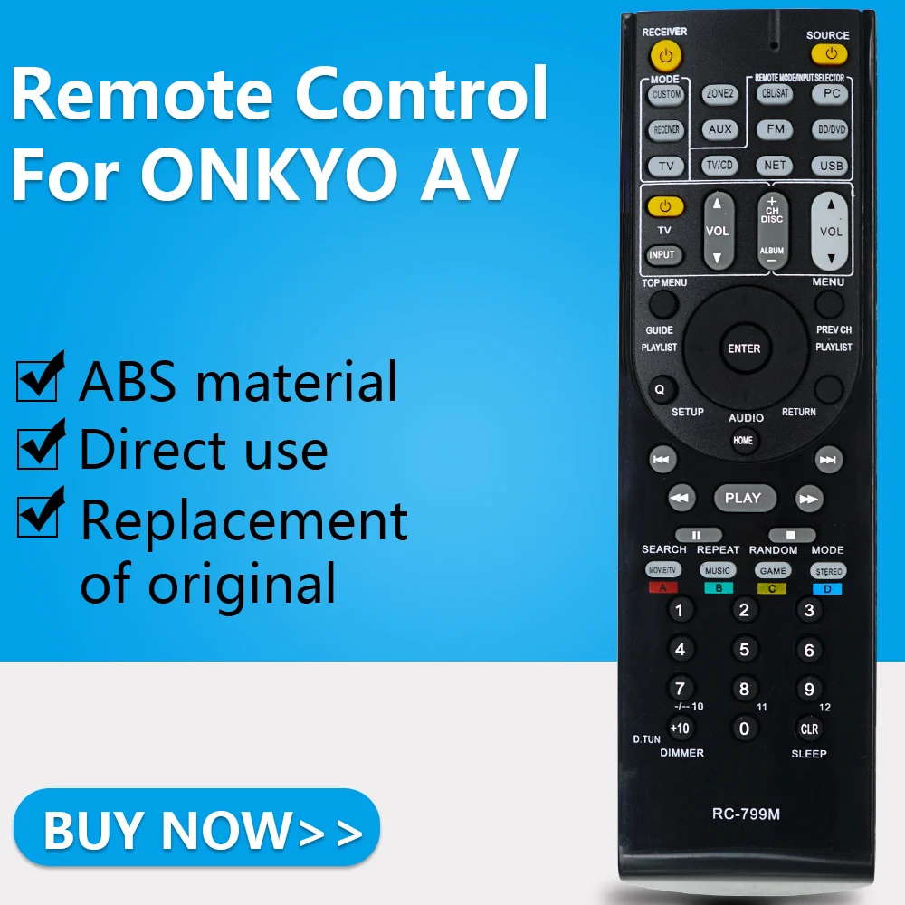 ZF для onyo AV пульт дистанционного управления RC 799M TX NR414 NR515 NR717 SR507S|Пульты ДУ| |