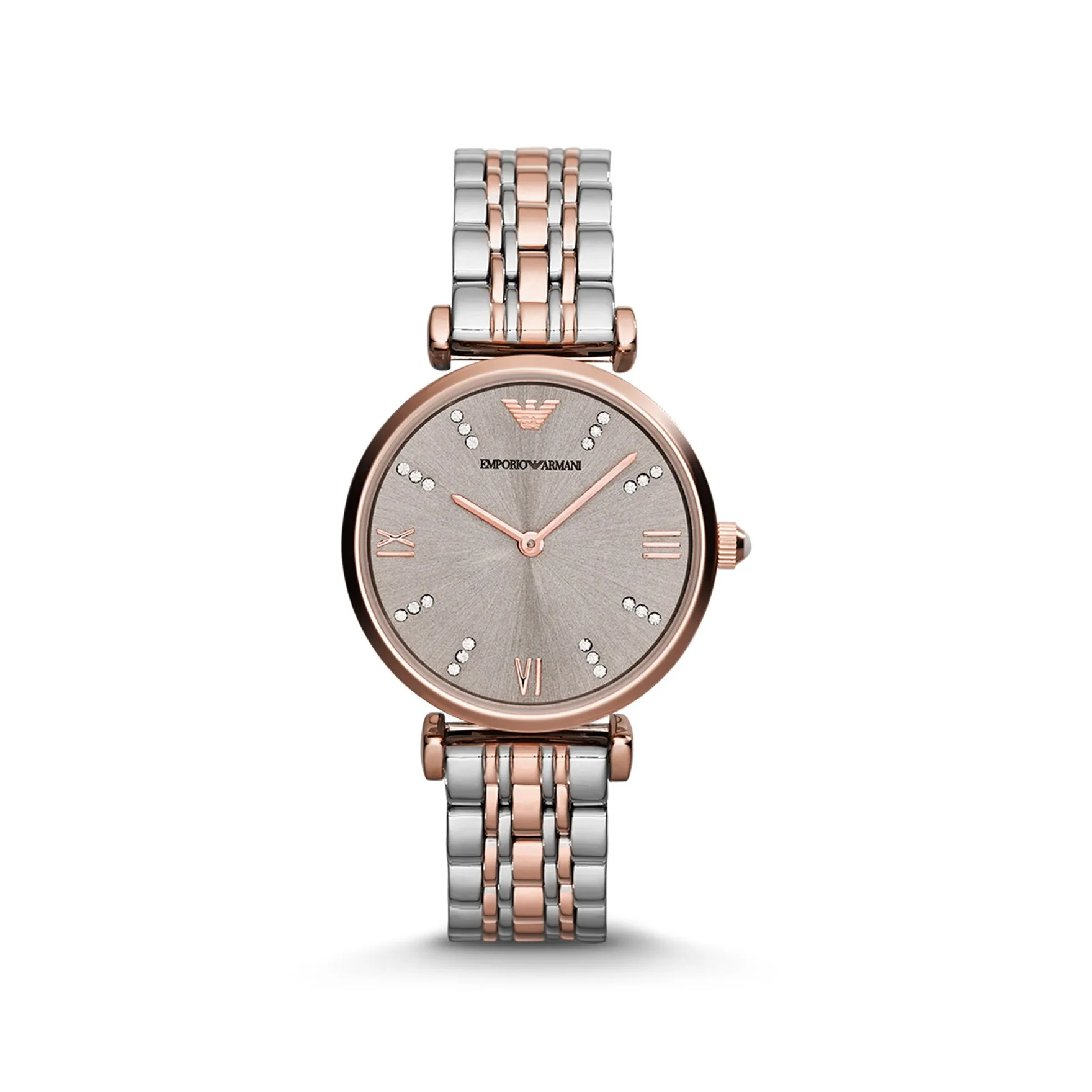 Наручные часы Emporio Armani AR1840 женские кварцевые на биколорном браслете|Женские