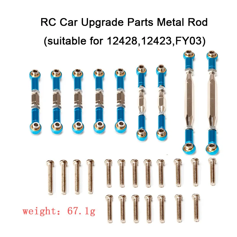 Оригинальные Wltoys 12428 RC автомобильные запчасти 0018 рулевая тяга 0021 рычаг рычага 0022