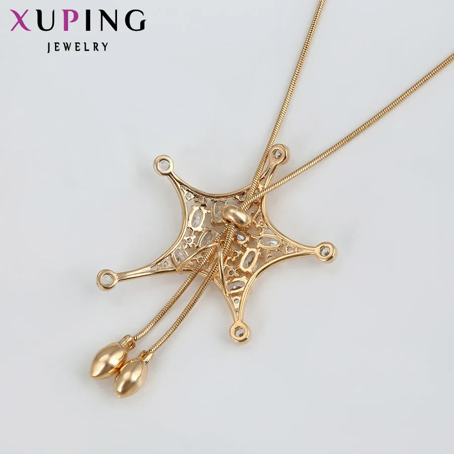 Xuping Fashion Necklace New Design Big Long Gold Color Plated Women Men Chain Jewelry Gift 42354 | Украшения и аксессуары
