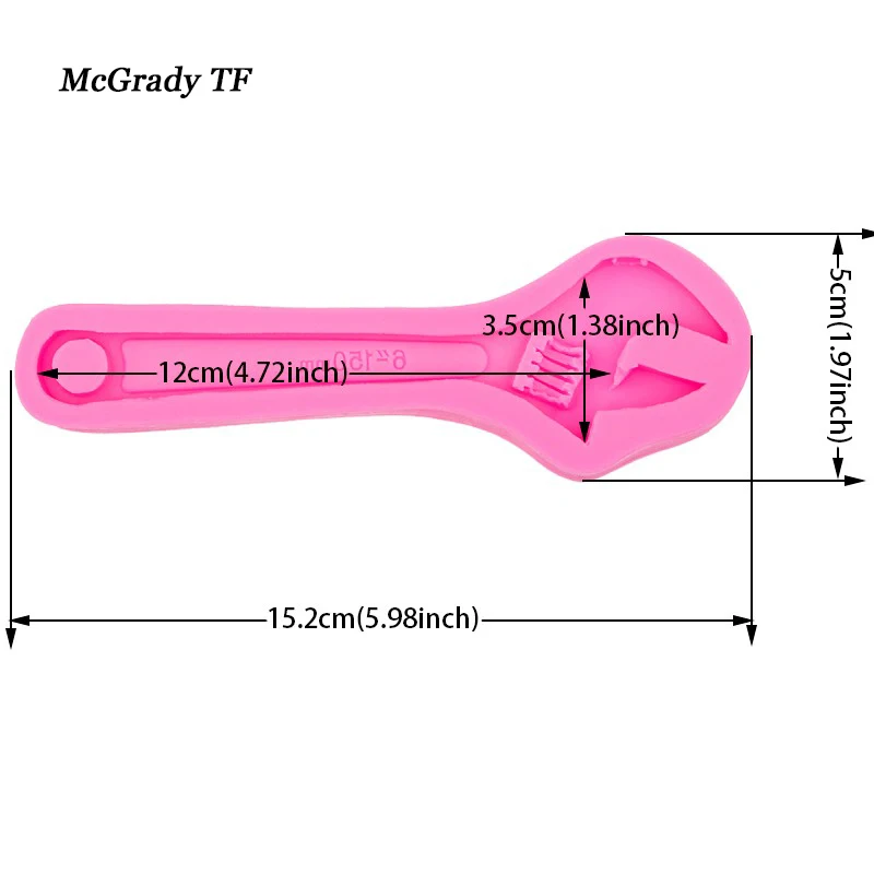 3D Инструменты для ремонта ключ дюймовый стандарт силиконовые формы DIY украшения