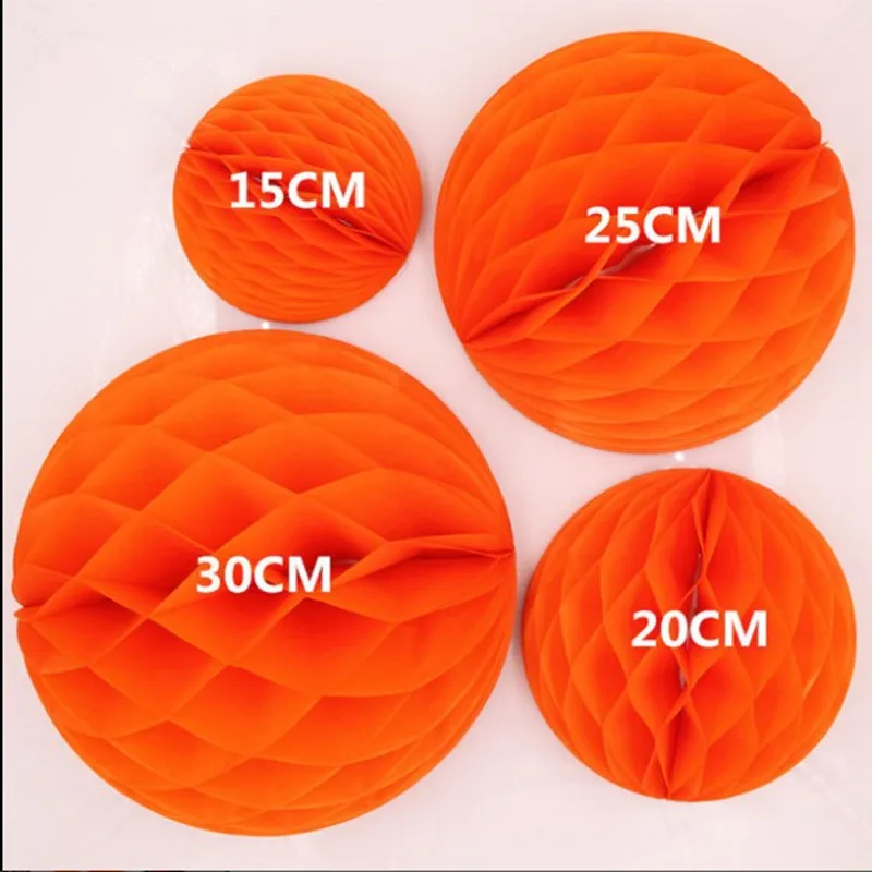 

8" inch 20cm 100 pcs/lot Tissue Paper Flower ball/ Honeycomb lanterns Wedding Party festival decoration