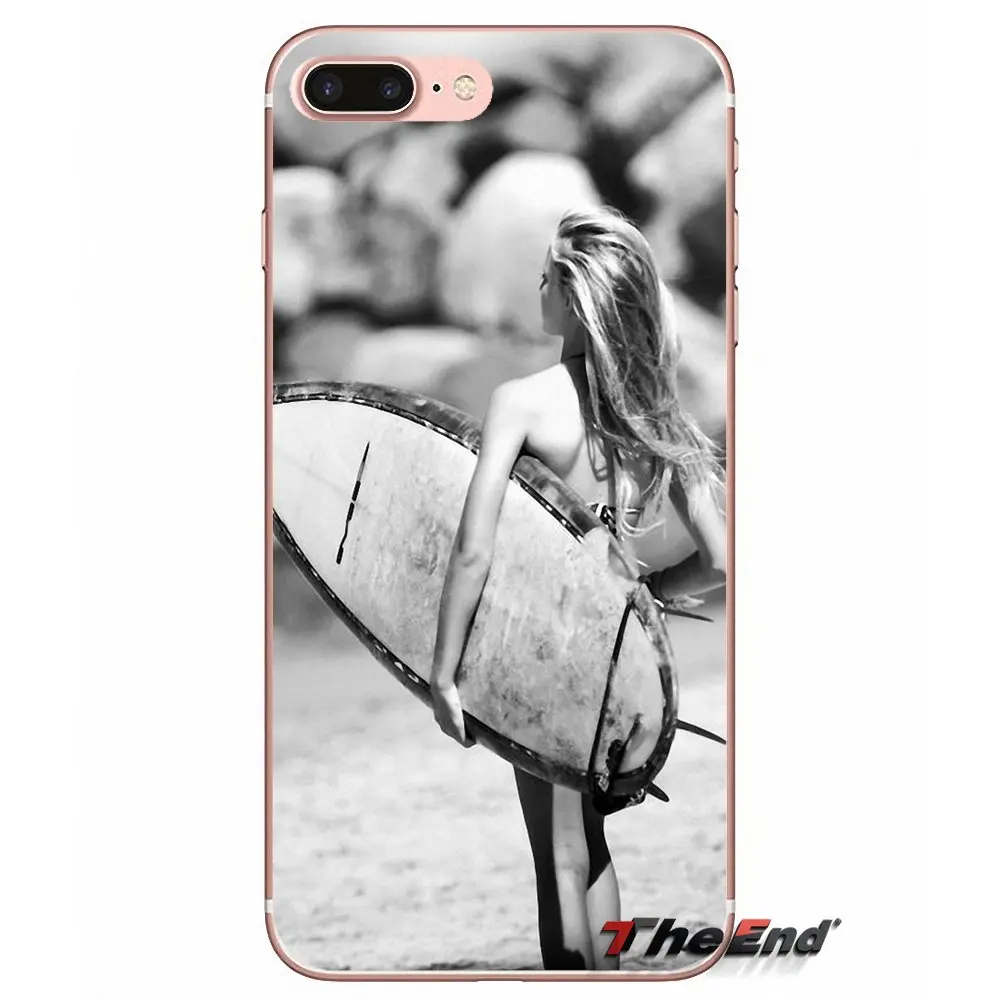 Чехол для Huawei G7 G8 Ascend P7 P8 P9 Lite Honor 4C 5X 5C 6X Mate 7 8 9 Y3 Y5 Y6 II Pro Learn to Surf Love Like Girls Quote|mate 7|honor