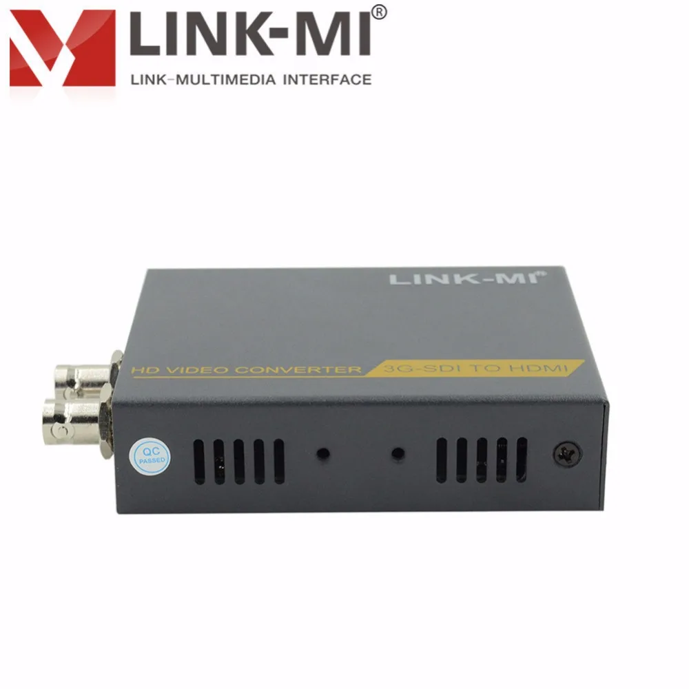 LINK-MI LM-SC5210C Full HD видео 1080p 3G SDI в HDMI конвертер высокой четкости сигнала удлинитель |