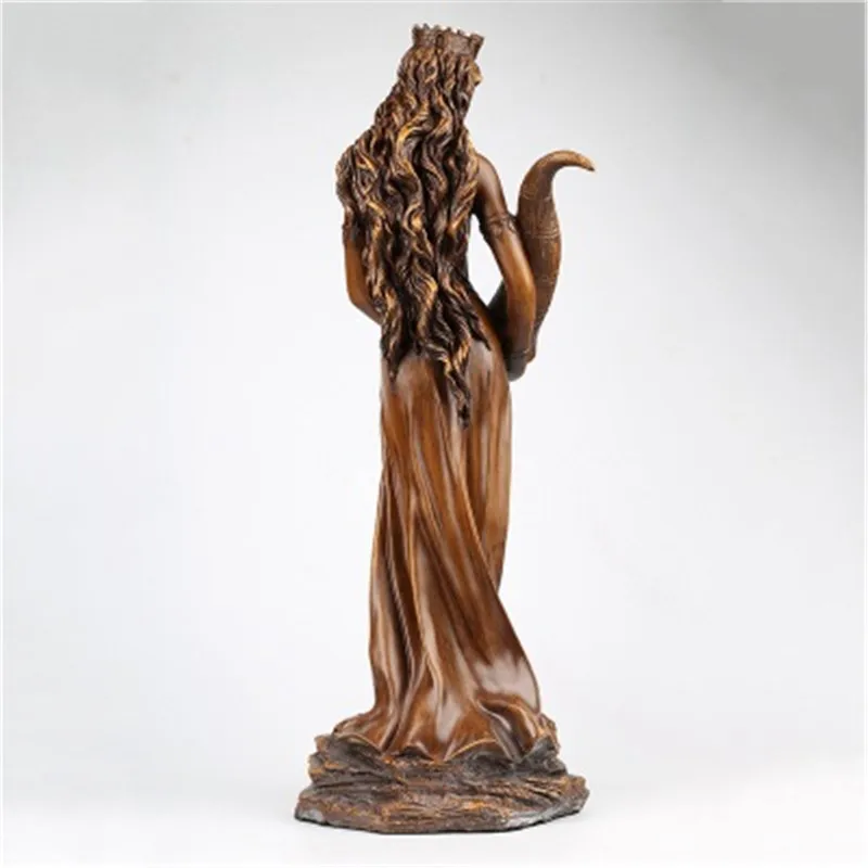 

Greek Mythology Treasure Goddess Full-Length Portrait Statue European Style Home Furnishing Articles G1304