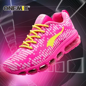 Кроссовки Onemix для мужчин и женщин, Спортивная Уличная обувь на воздушной подушке, для бега