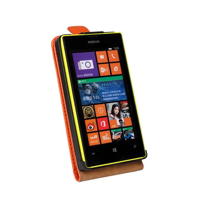 2015 модный вертикальный откидной Роскошный кожаный чехол-кобура для Nokia lumia 520 N520