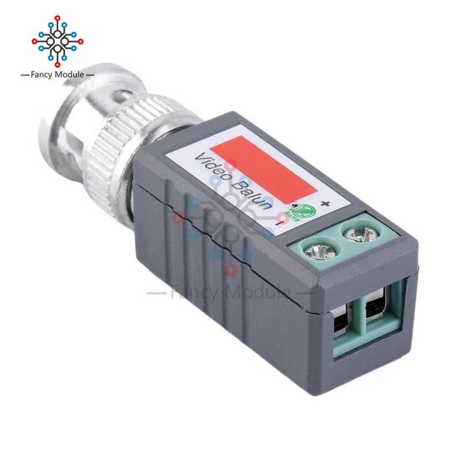 1 пара (2 шт.) CCTV Пассивные видео балун UTP переходные BNC CAT5 кабельные разъемы|connector