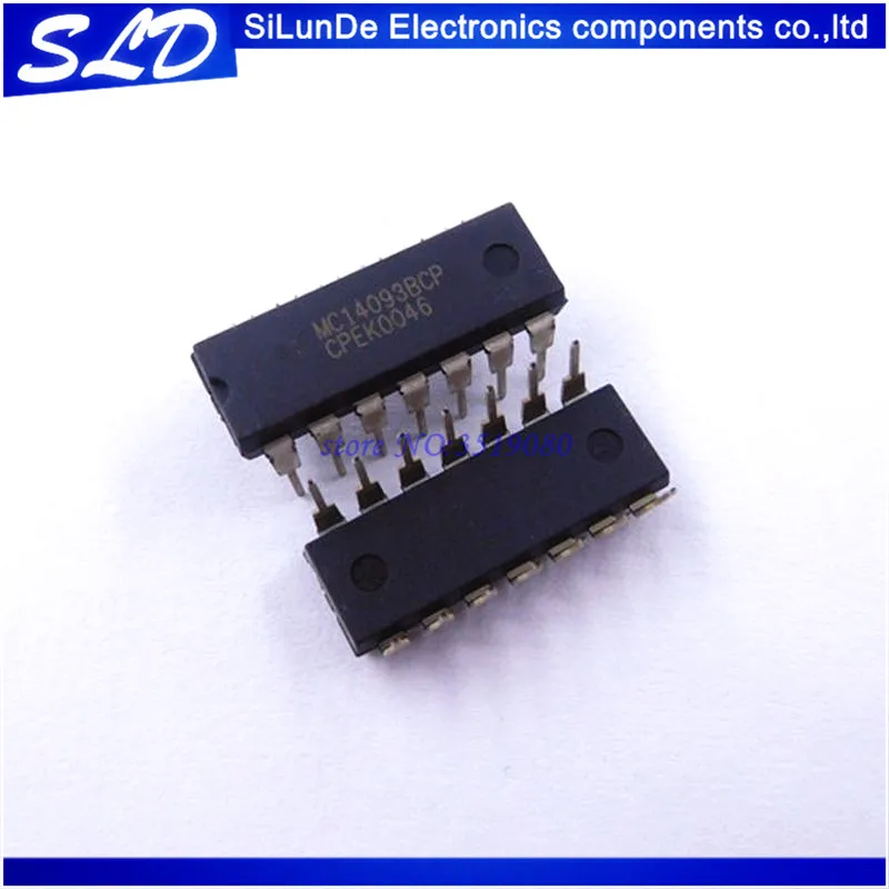 

Free Shipping 10pcs/lot MC14093BCP DIP-14 MC14093B