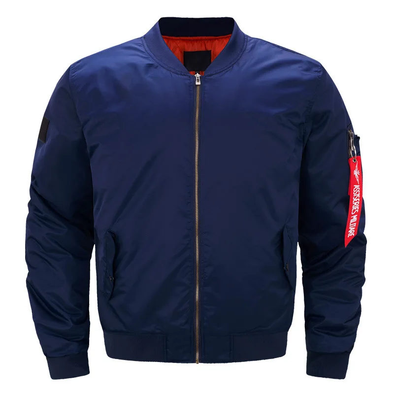 Мужская куртка-пилот MA1 большие размеры 4XL 5XL куртка-бомбер с американским флагом