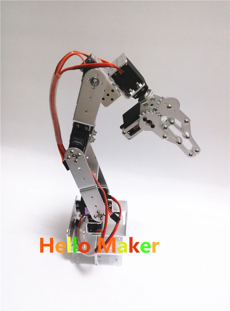Hello Maker H335 Abb промышленный робот механический кронштейн из 100% сплава шесть