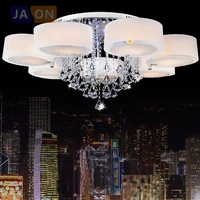 led e27 nordic stainless steel crystal led lamp led light ceiling lights led ceiling light ceiling lamp for foyer bedroom