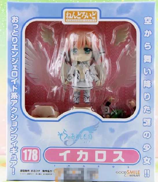 Новые горячие 10 см q versione Сора не otoshimono Икар Икарос мобильный фигурку giocattoli