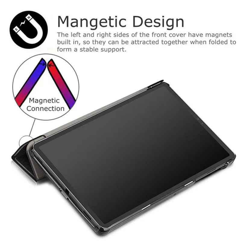 Премиум чехол из искусственной кожи для lenovo Tab M10 TB-X605F/X605L 10,1 дюймов, Магнитный чехол для планшета lenovo X605F+ пленка+ ручка