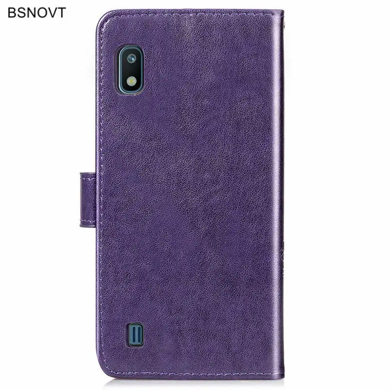 Чехол для Samsung Galaxy A10 мягкий силиконовый роскошный кожаный чехол BSNOVT | Мобильные
