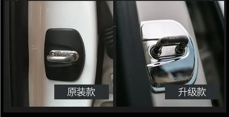 4 шт./компл. металлический дверной замок Защитная крышка для Cadillac XT5 CT6 ацл XTS XT4 AAA429