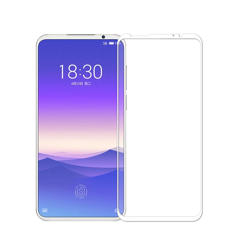 Meizu 16S закаленное стекло полное покрытие полный клей meizu 16s протектор экрана ультра тонкий 9H 2.5D изогнутый край-к-край покрытие пленка mofi