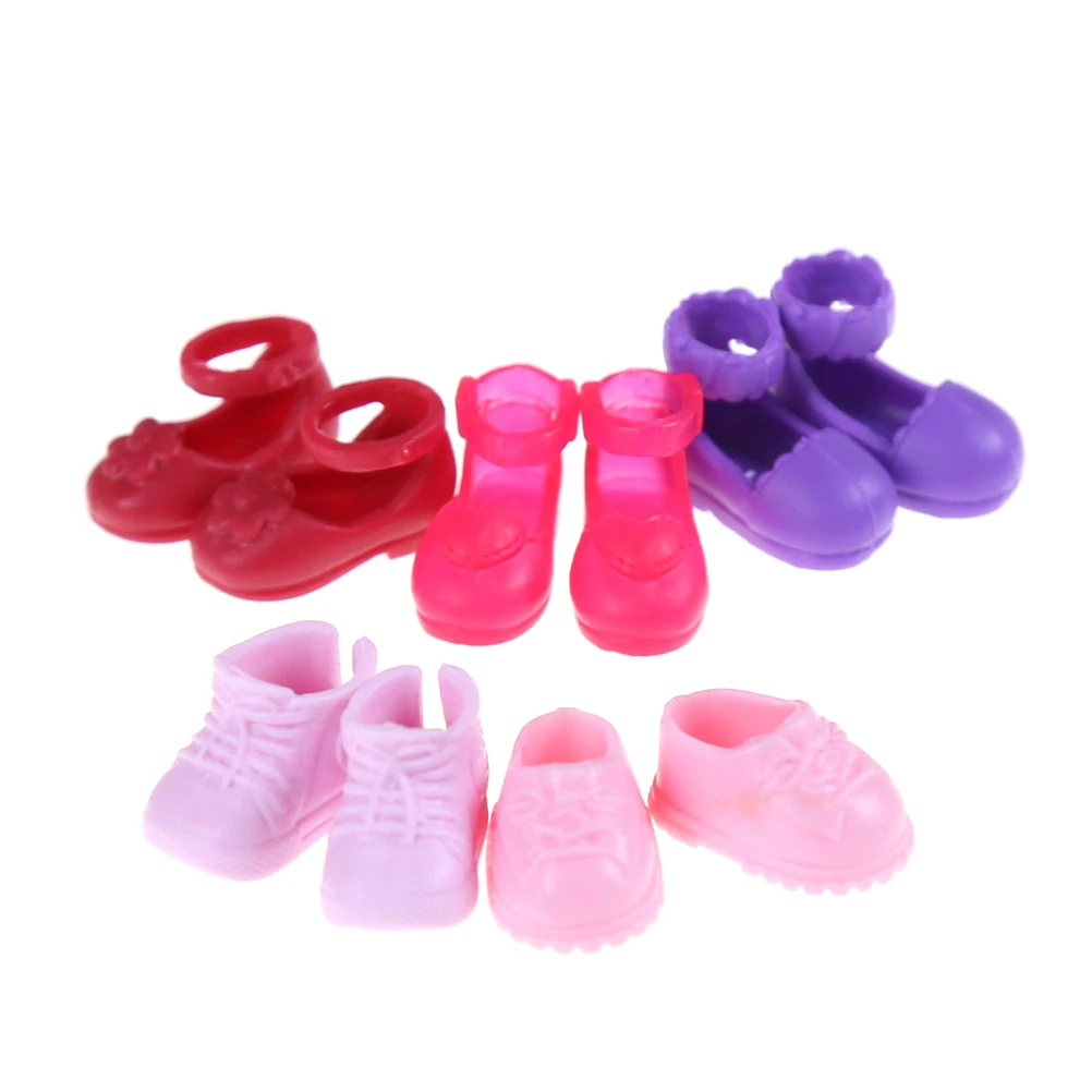 Random Fashion Shoes Doll for Dolls Outfit Dress Best Gift Little Girl | Игрушки и хобби