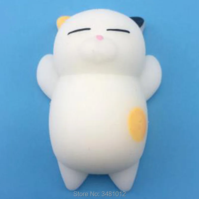 5 шт./упак. Squishy Squeeze Mochi кошка антистресс Squishes Акула Squishies Kawaii животные Забавный стресс гаджет забавные игрушки для детей