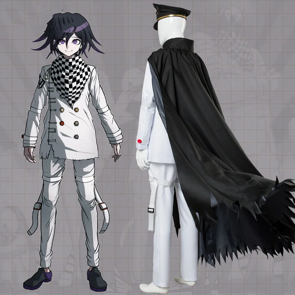 Высокое качество аниме Danganronpa V3 Killing Harmony Ouma Kokichi наряд косплей японская игра