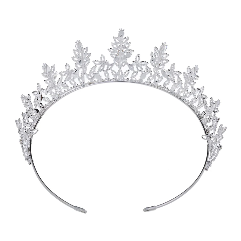 Tiaras And Crowns HADIYANA Hair Accessories Wedding Novel Geometric Design Elegant Luxury Women Zircon BC3582 Corona Princesa | Украшения и
