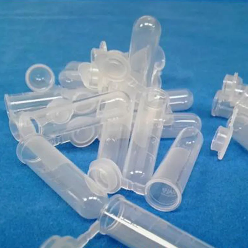 10 шт. пробирки 4 мл с крышкой центрифуга Калибровочная круглая Нижняя