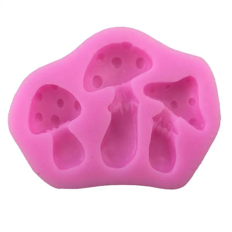 Силиконовая форма в форме гриба|soap moulds|fondant cake decorating toolscake tools |