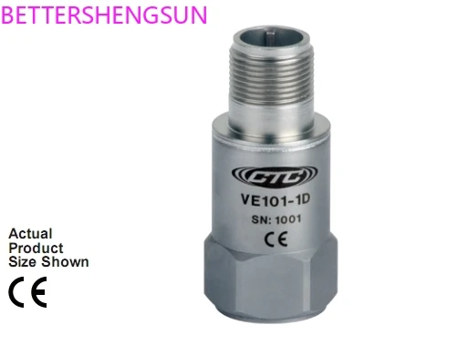 

VE101-1D пьезоэлектрический датчик скорости, IEPE датчик скорости