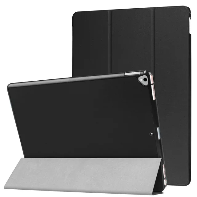 Black MTT мраморный Чехол для iPad Pro 12,9 '' версия из искусственной кожи откидная подставка защитный чехол для планшета Авто Режим сна/пробуждения - Цвет: Black