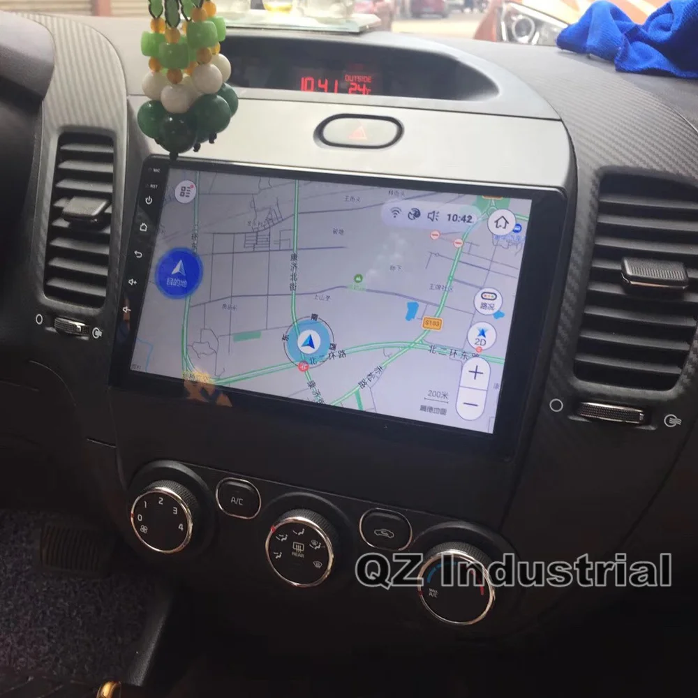 QZ industrial HD 9 дюймов Android 8 1 T8 автомобильный DVD плеер для Kia Forte Cerato K3 с 3G 4G WIFI радио
