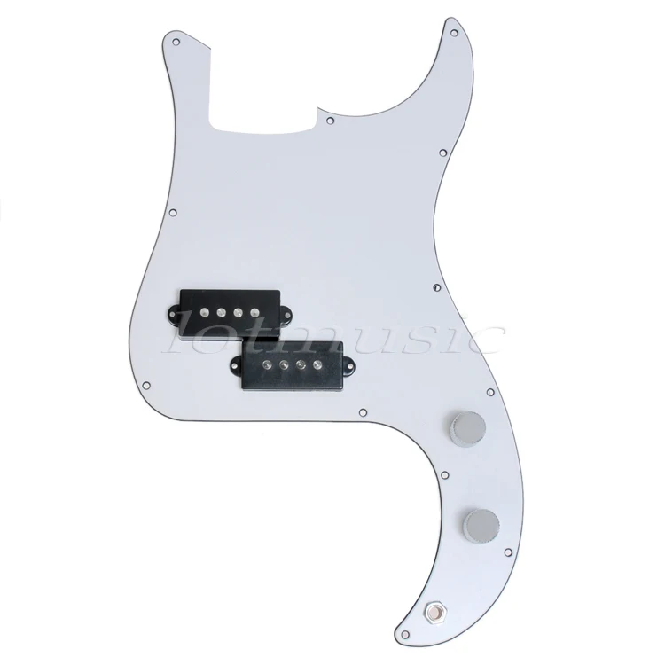 

Prewired Loaded Pickguard Scratch Plate 3Ply Pearl White Black Red