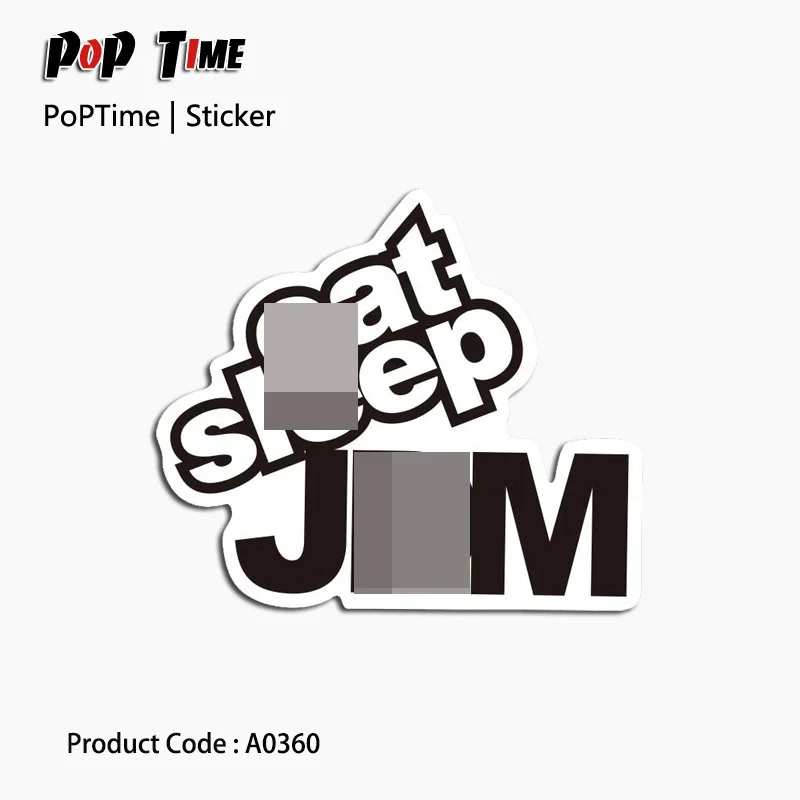 A0360 есть и спать играть Emoji наклейки для детей Аниме Забавный мультфильм Home Decor Wall