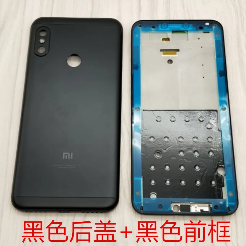 Оригинальный чехол для redmi 6 pro задняя крышка аккумулятора двери с аудиоразъемом и