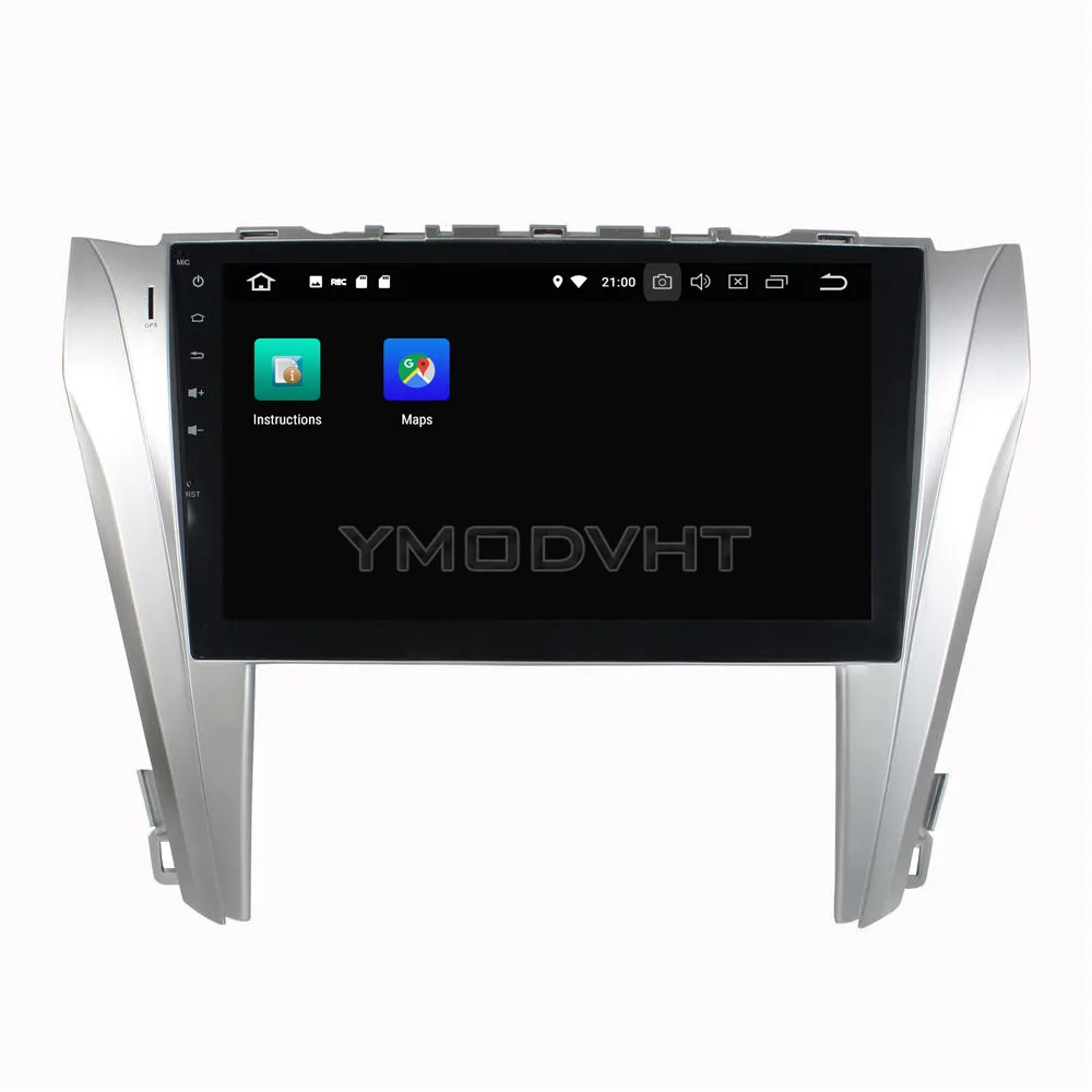 YMODVHT 10 1 дюймов 1024*600 Android 8 0 Восьмиядерный PX5 4 Гб ОЗУ 32 ПЗУ автомобильный DVD плеер