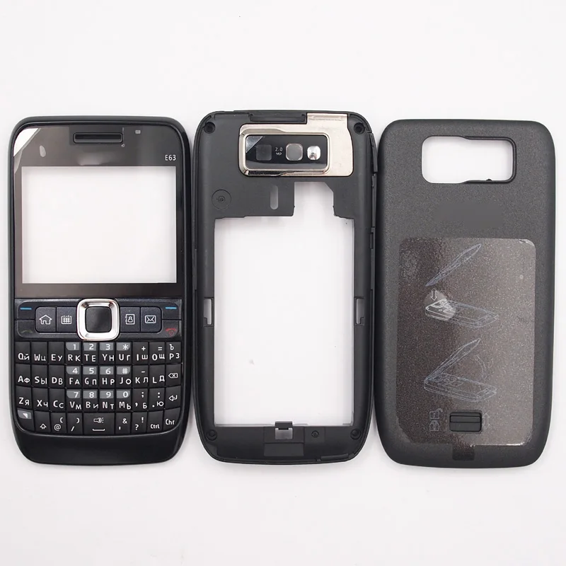 Новый высококачественный корпус BaanSam для Nokia E63 с русской клавиатурой|Сумки