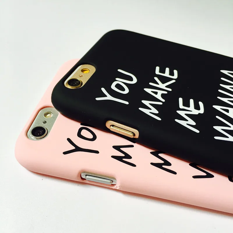 YESPURE 4 7 inch Необычные Чехлы для Iphone 6 6s Чехол черный милые Coque Handphone Аксессуары вы